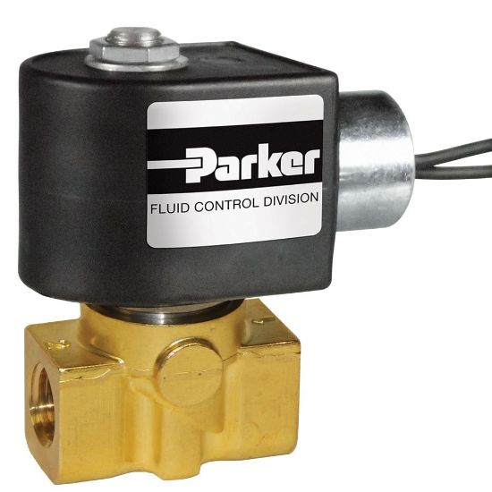 Picture of Parker 2-Way Normally Closed, 3/8" NPT General Purpose Solenoid Valves - 06F20C2118BDFPH05