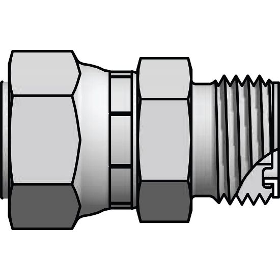 Picture of Seal-Lok Xtreme Metal Face Seal Tube Fittings and Adapters - 10 L9HL6-SS ETS