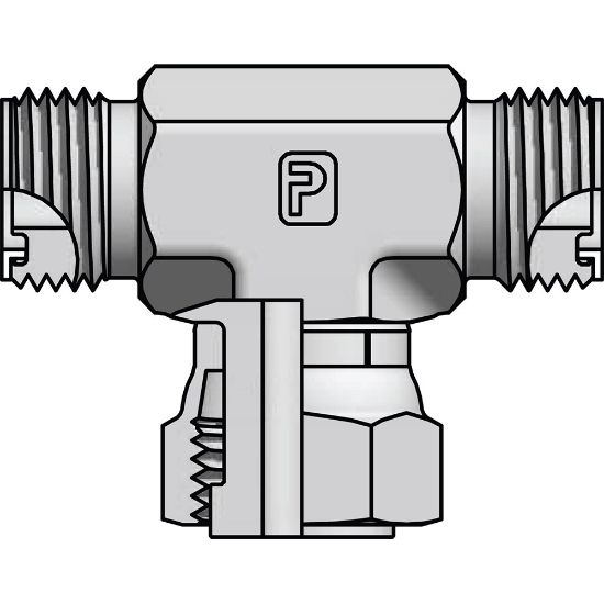 Picture of Seal-Lok Xtreme Metal Face Seal Tube Fittings and Adapters - 10 S6L9-SS ETS