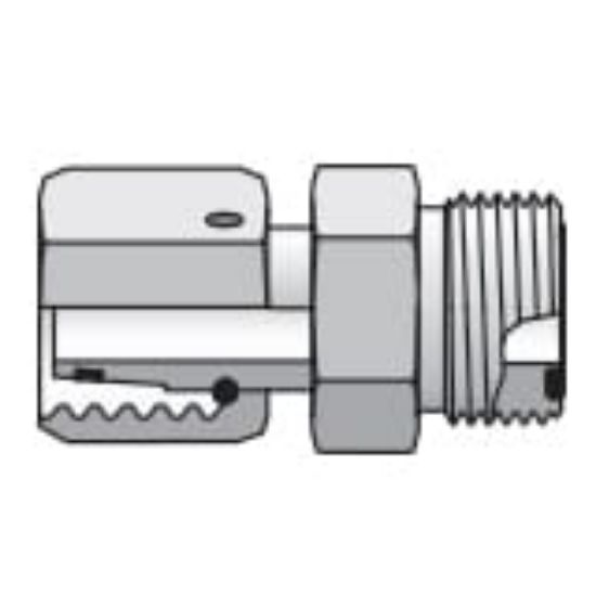 Picture of Conversion Adapters for Tube and Hose Connections - 10-14S LOHU86-S