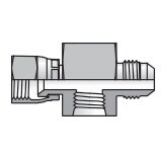 Picture of In-Line Diagnostic Fittings and Adapters - 10-4 XHX6G5TP-S