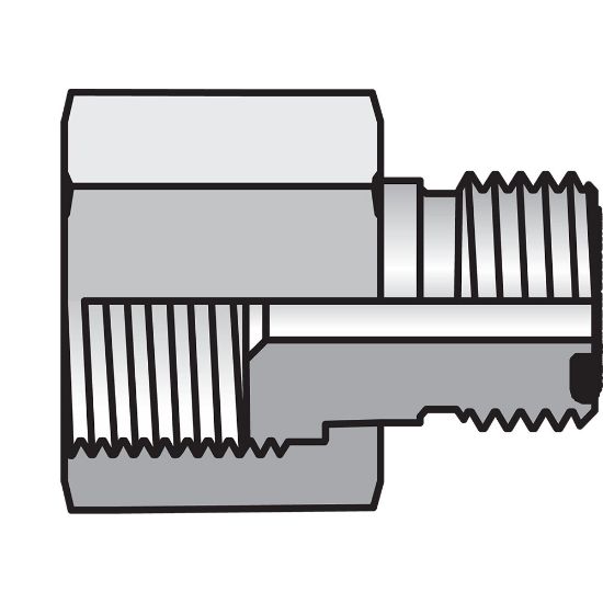 Picture of Seal-Lok for CNG O-Ring Face Seal Tube Fittings and Adapters - 10-8 TRLON-SS CNG