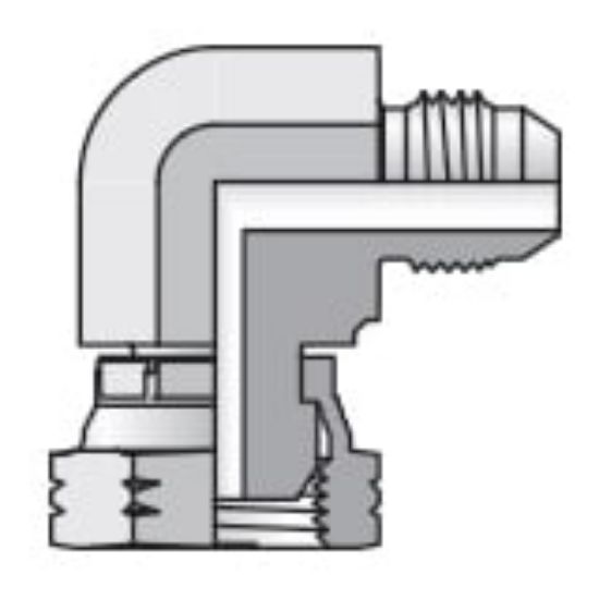 Picture of Conversion Adapters for Tube and Hose Connections - 10-8XEMK46S