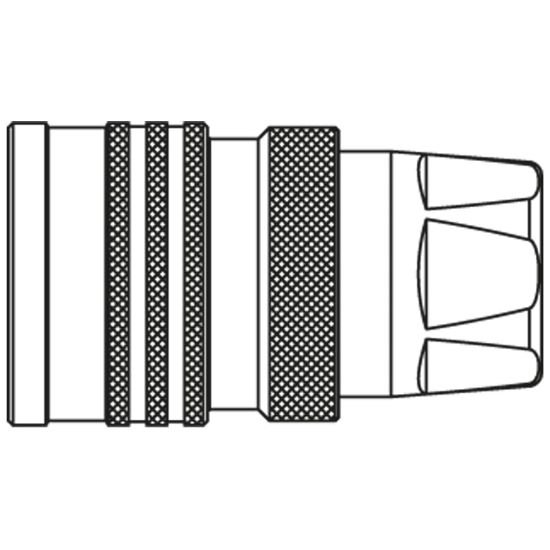 Picture of Hydraulic quick coupling - Parker Profile - T series - 10010