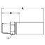 Picture of Crimped Thermoplastic UHP Hose Fittings, LX Fitting Series - 101LX-8-06C