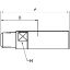 Picture of Crimped Thermoplastic UHP Hose Fittings TX Series - 101TX-2-025-PL