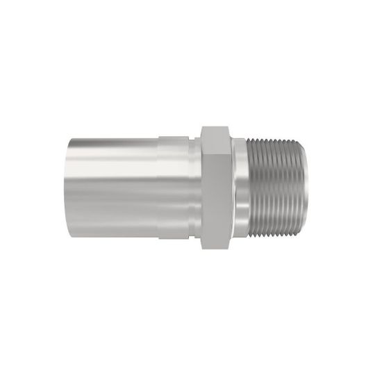 Picture of Crimped Thermoplastic Hydraulic Hose Fittings, YX Series - 101YX-4-04