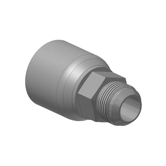 Picture of Parkrimp No-Skive Fittings - 73 Series - 10373-12-12-SM