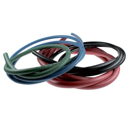 Picture for category Self-fastening hoses with internal textile yard for NBR & EPDM and external metallic braid for silicone & FKM