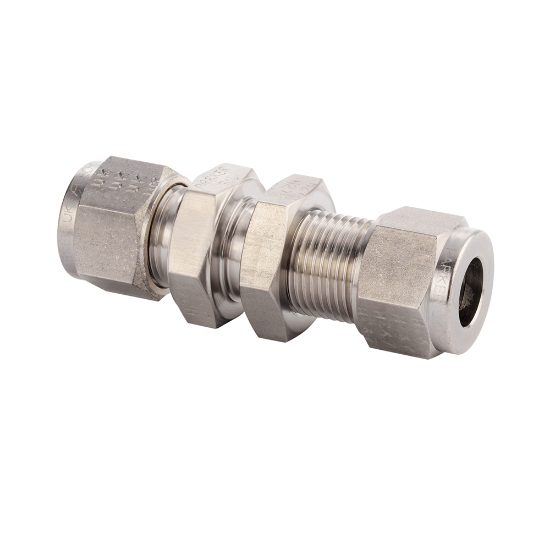 Picture of Parker Tube Fitting, Bulkhead Union  - A-LOK Series - 12BC12-IIY-NC