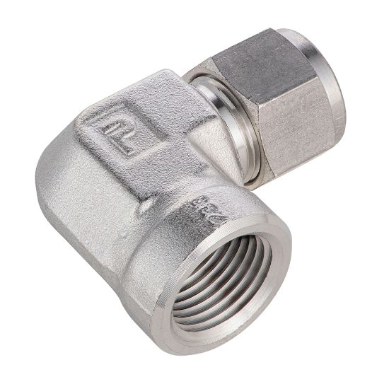 Picture of Parker Tube Fitting, NPT Female Elbow - A-LOK Series - 16FEL16N-S