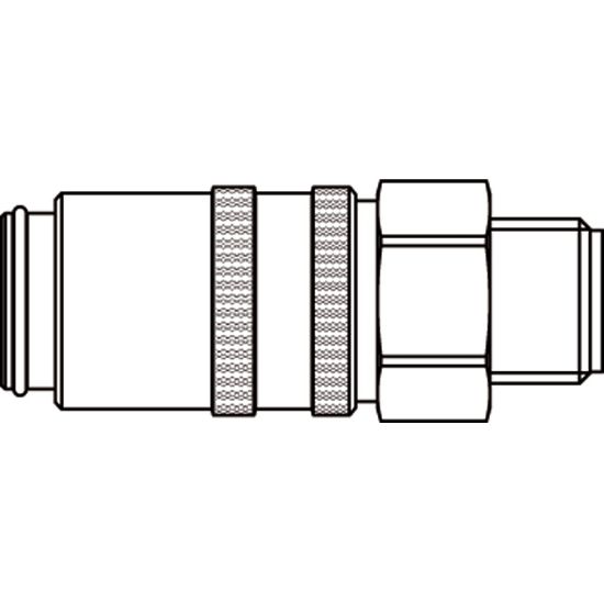 Picture of Quick Coupling with European Profile, Series 10/11/12 - 10KBAW17MVX