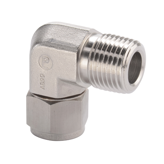 Picture of Parker Tube Fitting, NPT Male Elbow - A-LOK Series - 10MSEL8N-S