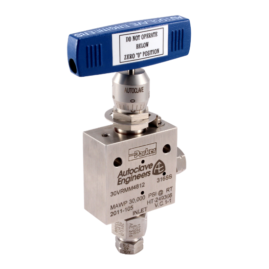 Picture of Needle Valve, MicroMetering - VRMM Series 60,000PSI - 60VRMM6812