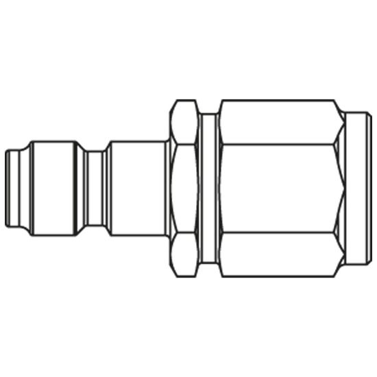 Picture of Premium Plus Quick Coupling - Scandinavian Profile - Series 1100 - 1100SBIW10MPC