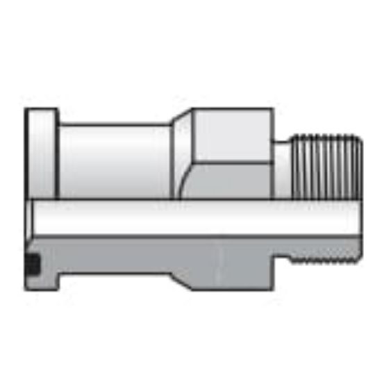 Picture of O-ring Face Seal, 37° Flare and Flareless Code 61 and 62 Flange Adapters - 16 F5OHQ1-S