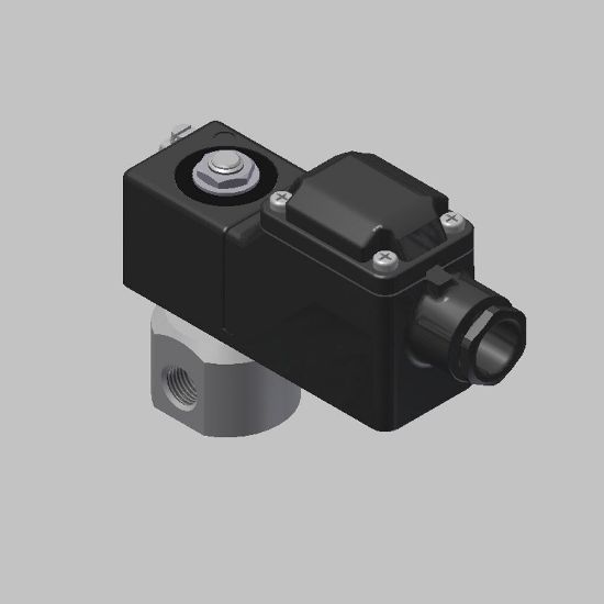 Picture of Parker 2-Way Normally Closed, 1/4" General Purpose Solenoid Valves - 121V5397-495900C2