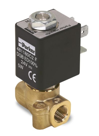 Picture of W Series Low Lead Brass Solenoid Valves - 121WH1015 WB4.5 115/50-60