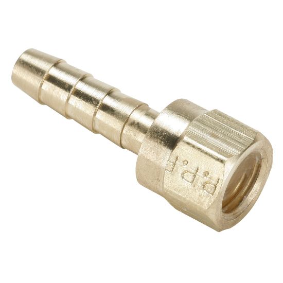 Picture of Brass Hose Barb Fittings - 128HBLSV-6-6