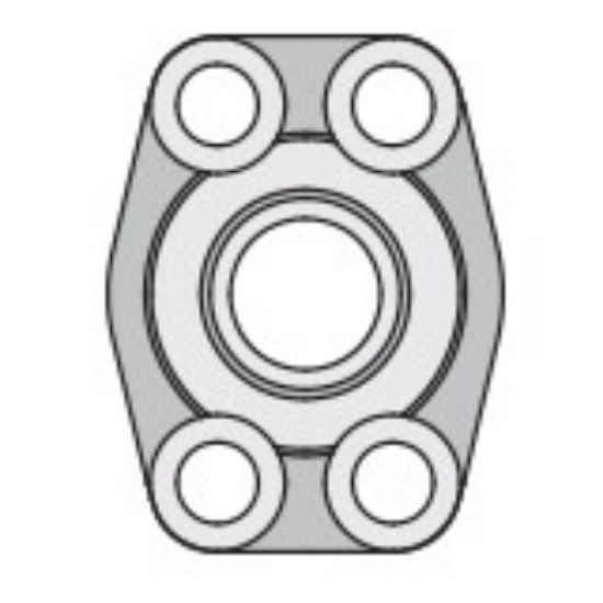 Picture of 4-Bolt Hydraulic Flanges and Components - 12G4Q1BSX