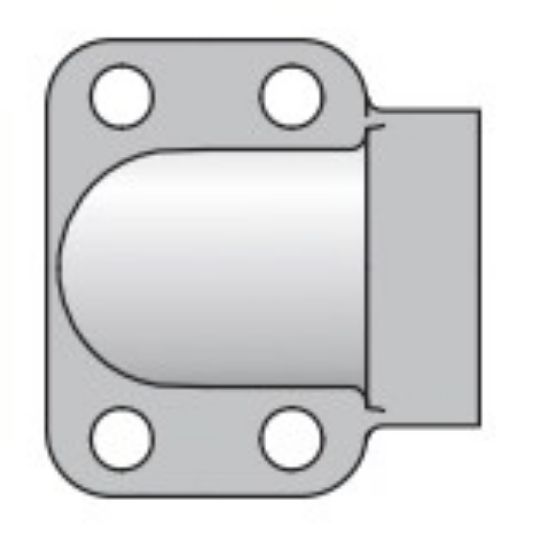 Picture of 4-Bolt Hydraulic Flanges and Components - 16GEQ2BSXK