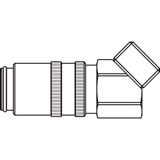 Picture of Quick Coupling with European Profile, Series 10/11/12 - 12KFAH24MVX