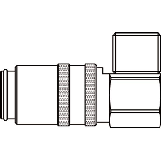 Picture of Quick Coupling with European Profile, Series 10/11/12 - 12KFAR24MVX