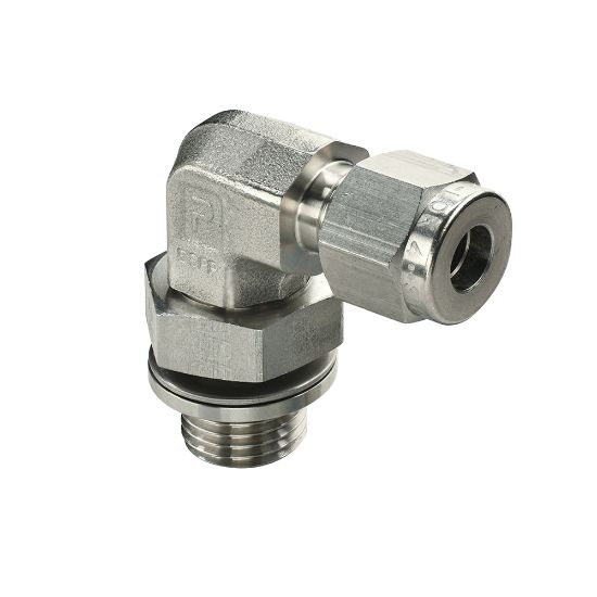 Picture of Parker Tube Fitting, BSPP Male Elbow (Positionable) - A-LOK Series - 12MSEL12R-316