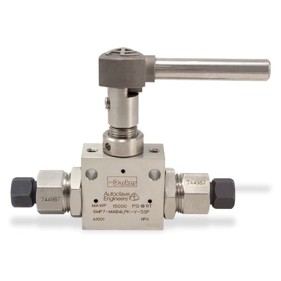 Picture of Ball Valve, 15,000 PSI - MAB Series - 6MP7-MAB3XPK-BN-SSP