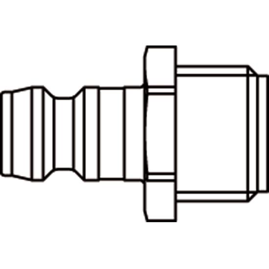 Picture of Quick Coupling with European Profile, Series 10/11/12 - 12SFAM24MXX