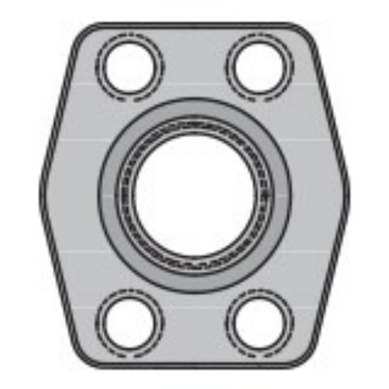 Picture of 4-Bolt Hydraulic Flanges and Components - 12W4Q1BSX