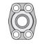 Picture of 4-Bolt Hydraulic Flanges and Components - 32W6Q1BSX