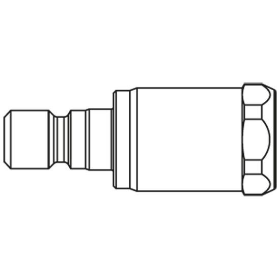 Picture of Premium Plus Quick Coupling - Scandinavian Profile - Series 1300 - 1300SRIW13SXZ