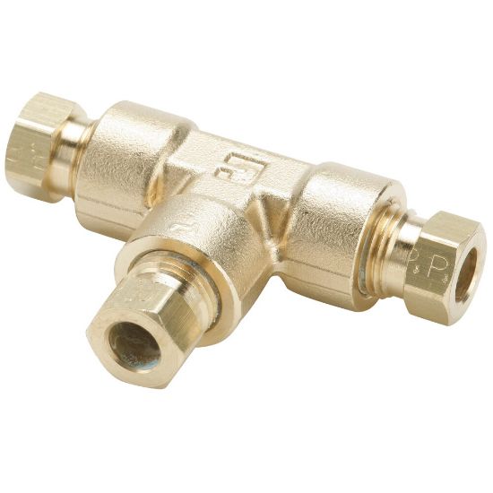 Picture of Brass flareless tube fitting, Hi-Duty - 164HD-8