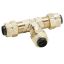 Picture of Brass Compression Fittings for Thermoplastic and Soft Metal Tubing - Poly-Tite. - 164P-5