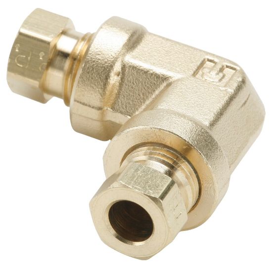 Picture of Brass flareless tube fitting, Hi-Duty - 165HD-4