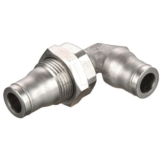 Picture of Electroless Nickel Plated Brass Push-to-Connect Fittings - Prestolok PLM - 165PLMBH-12M