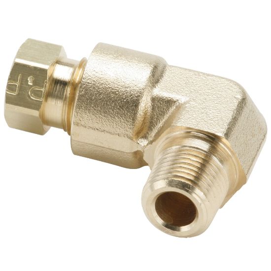 Picture of Brass flareless tube fitting, Hi-Duty - 169HD-4-4