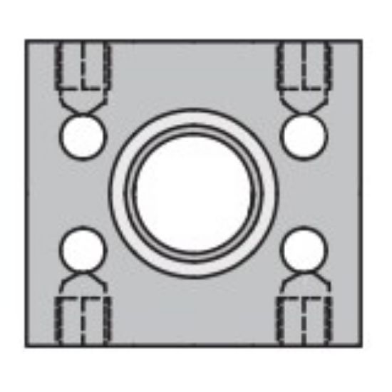 Picture of 4-Bolt Hydraulic Flanges and Components - 16Q2PQ2PJQ2BSX