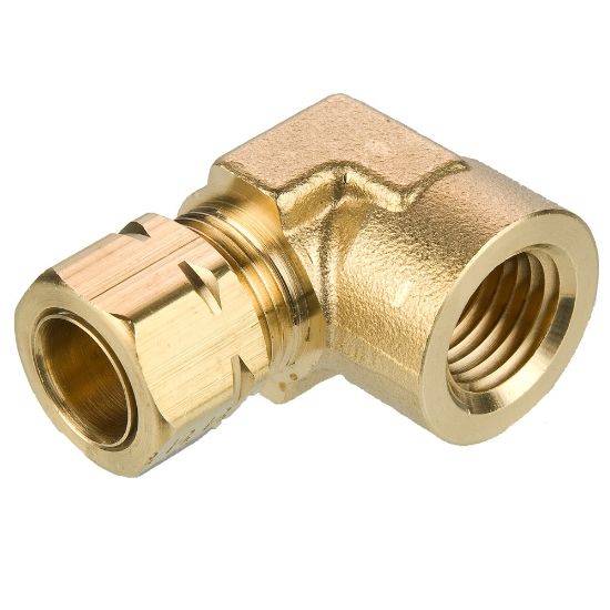 Picture of Brass Compression Fittings, Compress-Align - 170CA-4-2