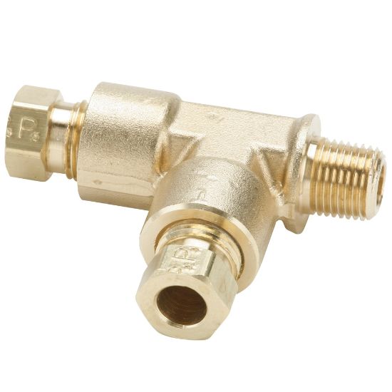 Picture of Brass flareless tube fitting, Hi-Duty - 171HD-6-4