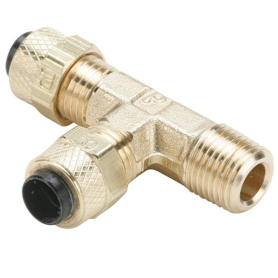 Picture of Brass Compression Fittings for Thermoplastic and Soft Metal Tubing - Poly-Tite. - 171P-5-2