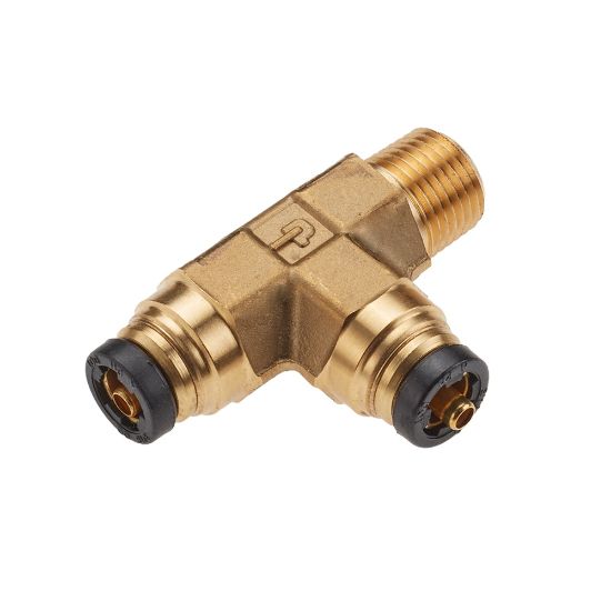 Picture of Air Brake D.O.T. composite & brass push-to-connect fittings - PTC & PTCR - 171PTCNS-3-2