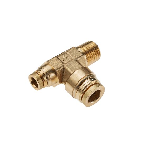 Picture of Air Brake D.O.T. composite & brass push-to-connect fittings - PTC & PTCR - 171PTCNS-4-6-4