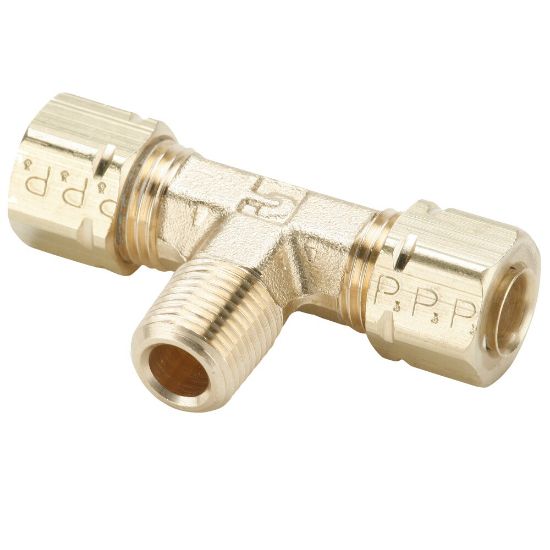 Picture of Brass Compression Fittings, Compress-Align - 172CA-8-6