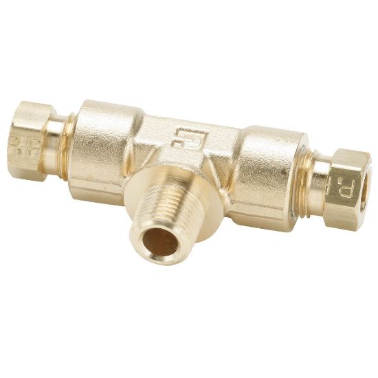 Picture of Brass flareless tube fitting, Hi-Duty - 172HD-4-2