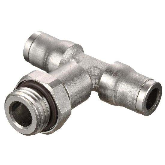 Picture of Electroless Nickel Plated Brass Push-to-Connect Fittings - Prestolok PLM - 172PLM-12M-6G