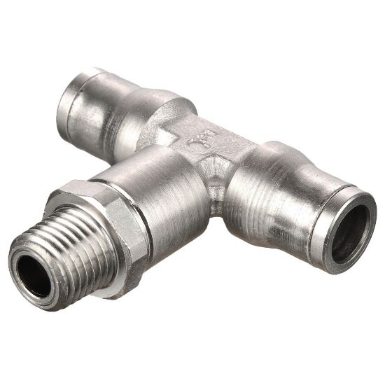 Picture of Electroless Nickel Plated Brass Push-to-Connect Fittings - Prestolok PLM - 172PLM-10M-4R