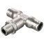 Picture of Electroless Nickel Plated Brass Push-to-Connect Fittings - Prestolok PLM - 172PLM-4M-0