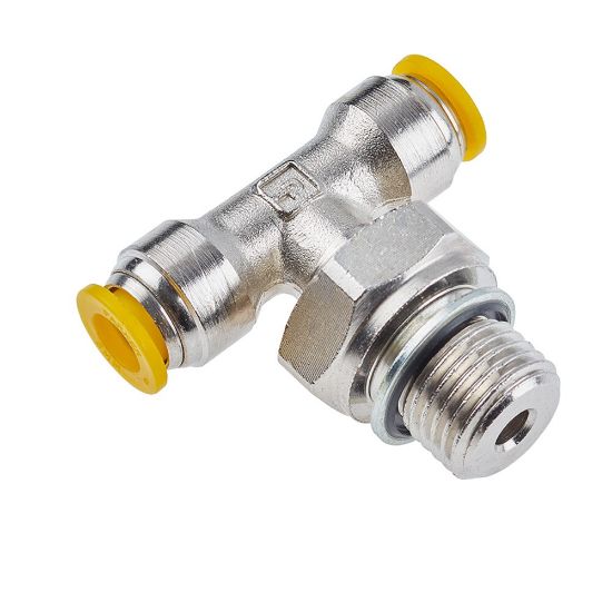 Picture of Push-to-Connect Nickel Plated Instant Fittings - Prestolok PLP Metal - 172PLP-6M-2G